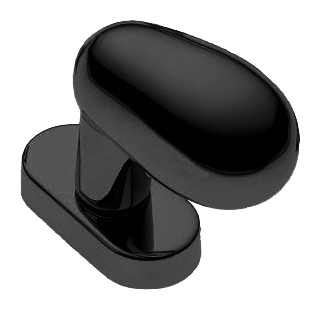 Ручка оконная UOVO W1 NERO, цвет - черный фото купить Хабаровск