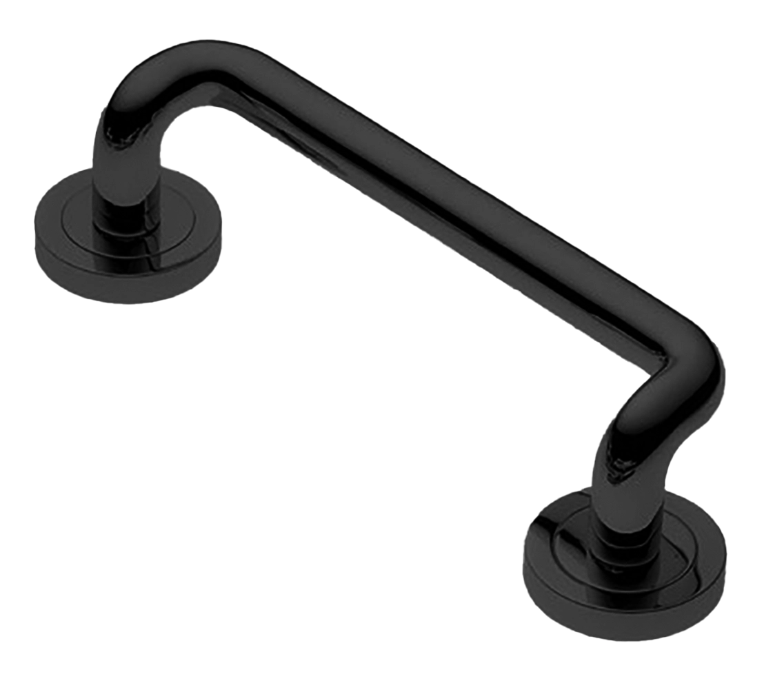 Ручка-скоба SNAKE PH NERO, цвет - черный фото 1 Ручка-скоба SNAKE PH NERO, цвет - черный фото купить Хабаровск