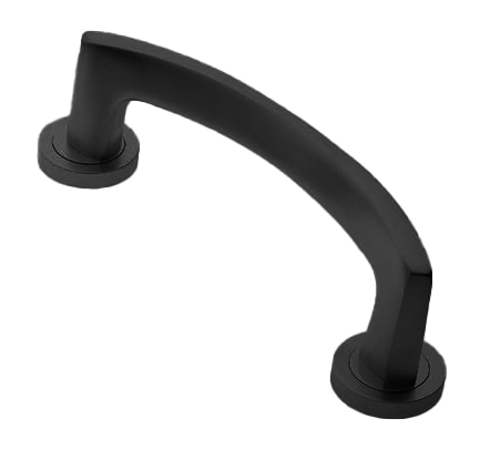 Ручка-скоба WIND PH NERO, цвет - черный фото 2 Ручка-скоба WIND PH NERO, цвет - черный фото купить в Хабаровске