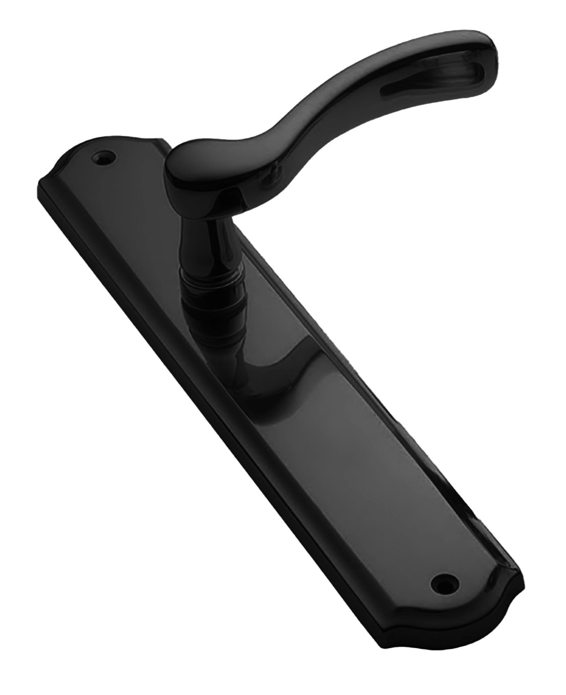 Ручка на планке ERICA PL NERO, цвет - черный фото купить Хабаровск