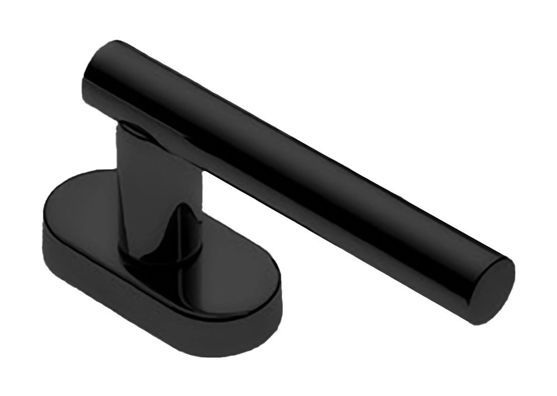 Ручка оконная CALLA W1 NERO, цвет - черный фото купить Хабаровск