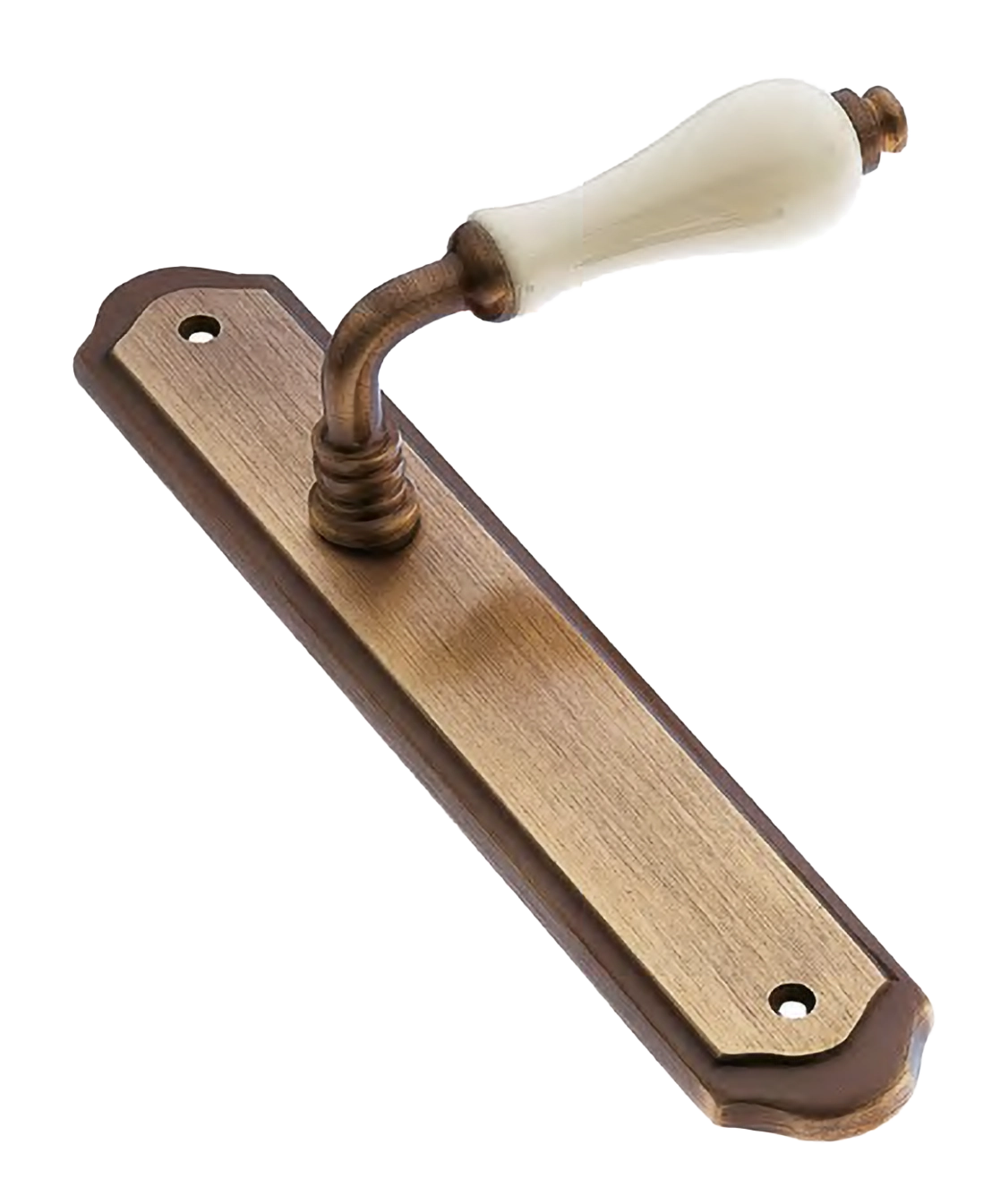 Ручка на планке CERAMICA PL OBR/CHAMP, цвет - бронза/шампань фото 1 Ручка на планке CERAMICA PL OBR/CHAMP, цвет - бронза/шампань фото купить Хабаровск