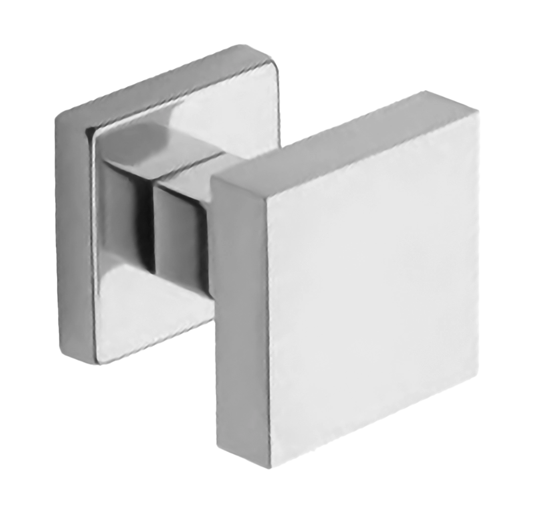 Поворотный кноб ART.QU30 CRO на квадратной розетке с накладкой, цвет - хром фото купить Хабаровск