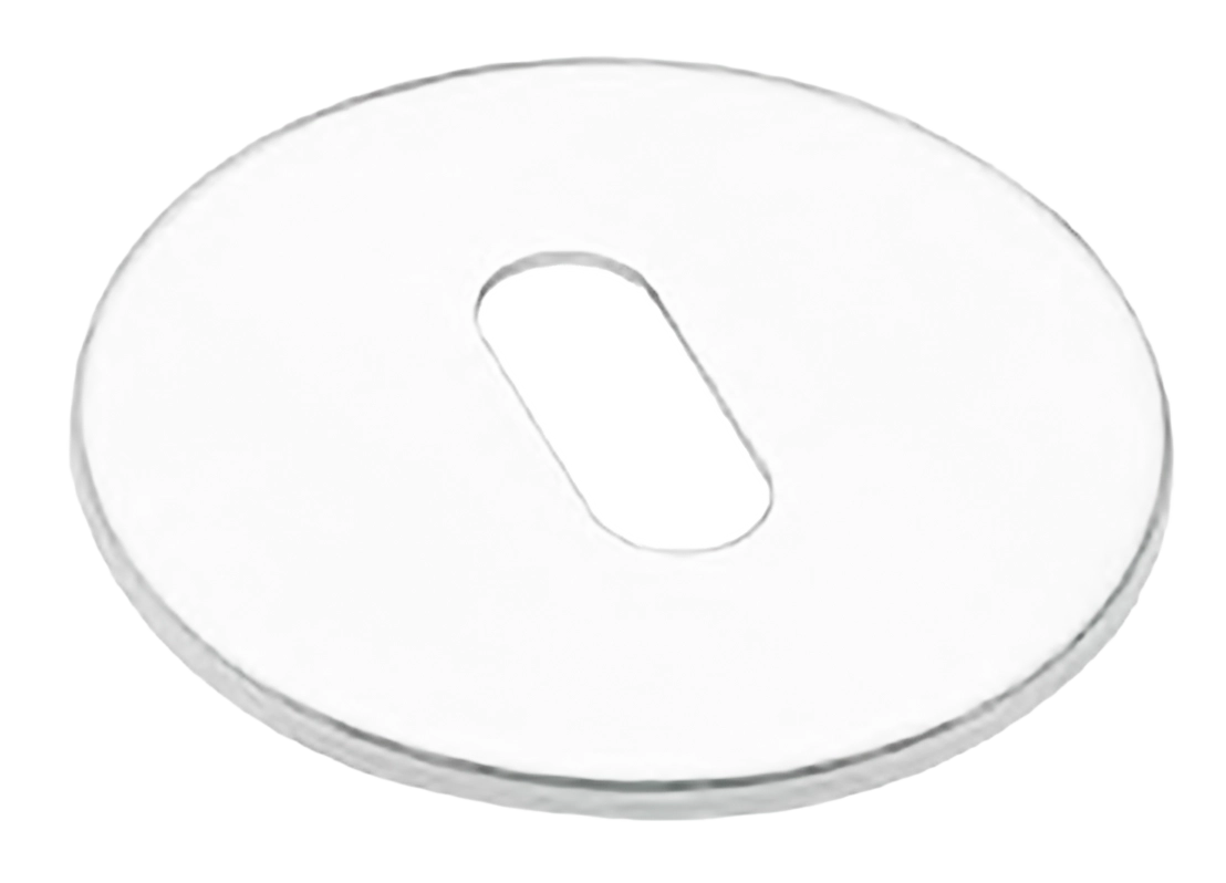 Накладка на ключевой цилиндр LUX-FK-R1 BIA на круглой розетке под ключ буратино для ручек VOSTOK и SOYUZ-APOLLO, цвет - белый фото 1 Накладка на ключевой цилиндр LUX-FK-R1 BIA на круглой розетке под ключ буратино для ручек VOSTOK и SOYUZ-APOLLO, цвет - белый фото купить Хабаровск