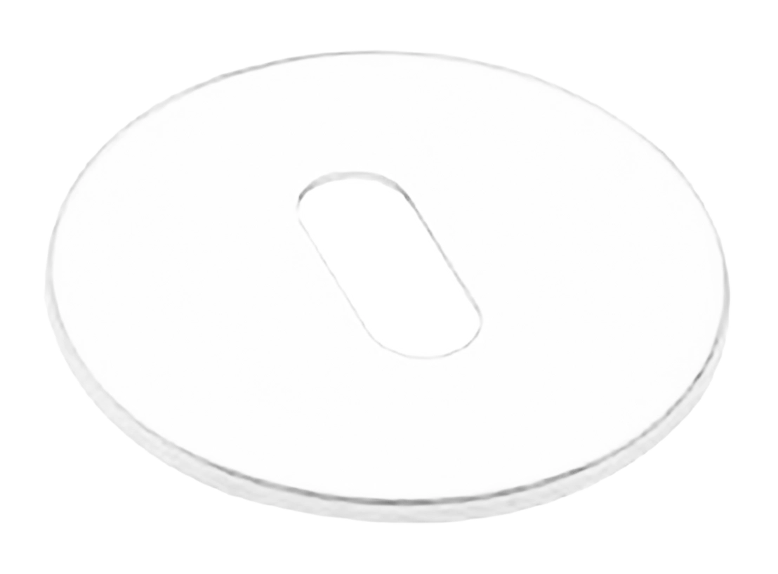 Накладка на ключевой цилиндр LUX-FK-R5 BIA на круглой розетке под ключ буратино, цвет - белый фото 1 Накладка на ключевой цилиндр LUX-FK-R5 BIA на круглой розетке под ключ буратино, цвет - белый фото купить Хабаровск