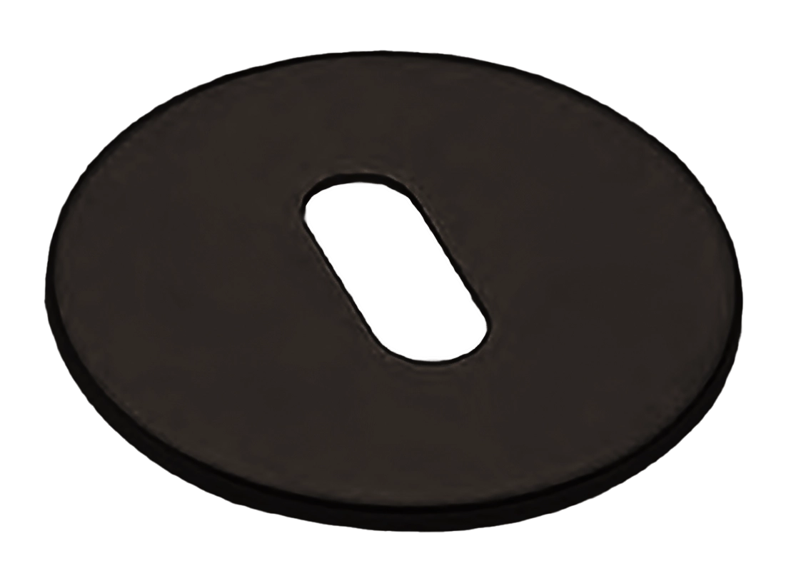 Накладка на ключевой цилиндр LUX-FK-R5 ANT на круглой розетке под ключ буратино, цвет - антрацит фото 1 Накладка на ключевой цилиндр LUX-FK-R5 ANT на круглой розетке под ключ буратино, цвет - антрацит фото купить Хабаровск