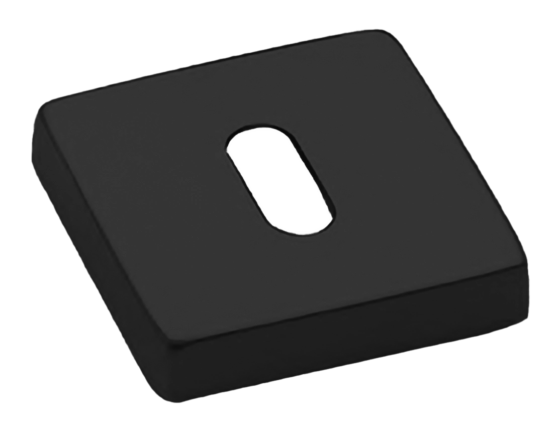 Накладка на ключевой цилиндр LUX-FK-S4-E NERO на квадратной розетке под ключ буратино, цвет - черный фото 1 Накладка на ключевой цилиндр LUX-FK-S4-E NERO на квадратной розетке под ключ буратино, цвет - черный фото купить Хабаровск