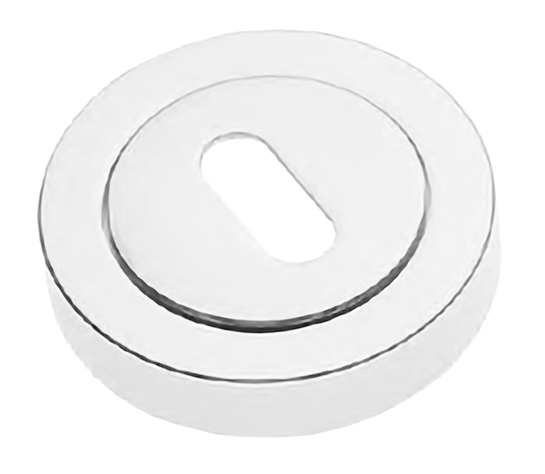 Накладка на ключевой цилиндр LUX-FK-R2 BIA на круглой розетке под ключ буратино, цвет - белый фото 1 Накладка на ключевой цилиндр LUX-FK-R2 BIA на круглой розетке под ключ буратино, цвет - белый фото купить Хабаровск