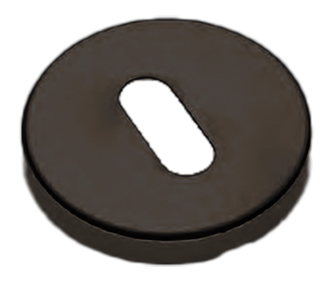 Накладка на ключевой цилиндр LUX-FK-R3 ANT на круглой розетке под ключ буратино, цвет - антрацит фото 1 Накладка на ключевой цилиндр LUX-FK-R3 ANT на круглой розетке под ключ буратино, цвет - антрацит фото купить Хабаровск