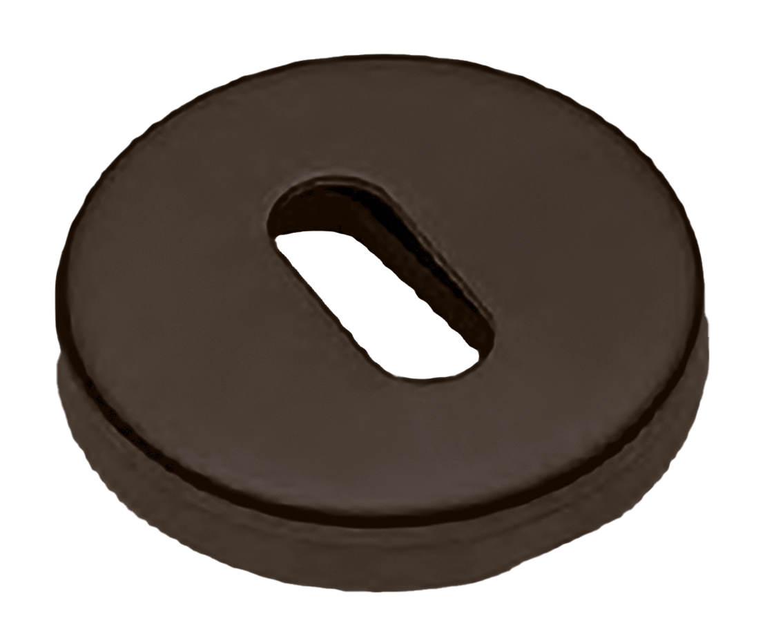 Накладка на ключевой цилиндр LUX-FK-R3-E ANT на круглой розетке под ключ буратино, цвет - антрацит фото 1 Накладка на ключевой цилиндр LUX-FK-R3-E ANT на круглой розетке под ключ буратино, цвет - антрацит фото купить Хабаровск