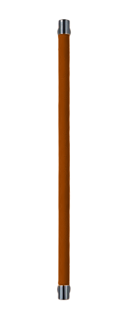 Ручка-скоба HIDE LEATHER PH/A NERO/CUOIO, цвет - черный/светло-коричневый фото 1 Ручка-скоба HIDE LEATHER PH/A NERO/CUOIO, цвет - черный/светло-коричневый фото купить Хабаровск