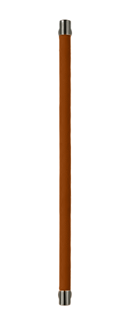 Ручка-скоба HIDE LEATHER PH/A ANT/CUOIO, цвет - антрацит/светло-коричневый фото 1 Ручка-скоба HIDE LEATHER PH/A ANT/CUOIO, цвет - антрацит/светло-коричневый фото купить Хабаровск