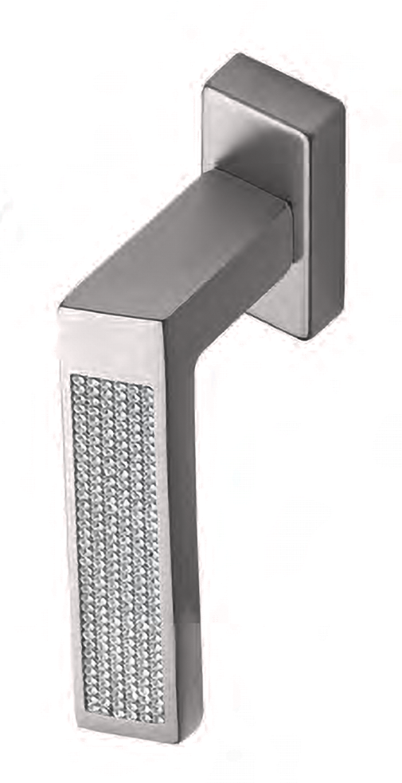 Ручка оконная DOLCE VITA W1 NIN с 4-х позицион. механизмом, цвет черный никель фото купить в Хабаровске