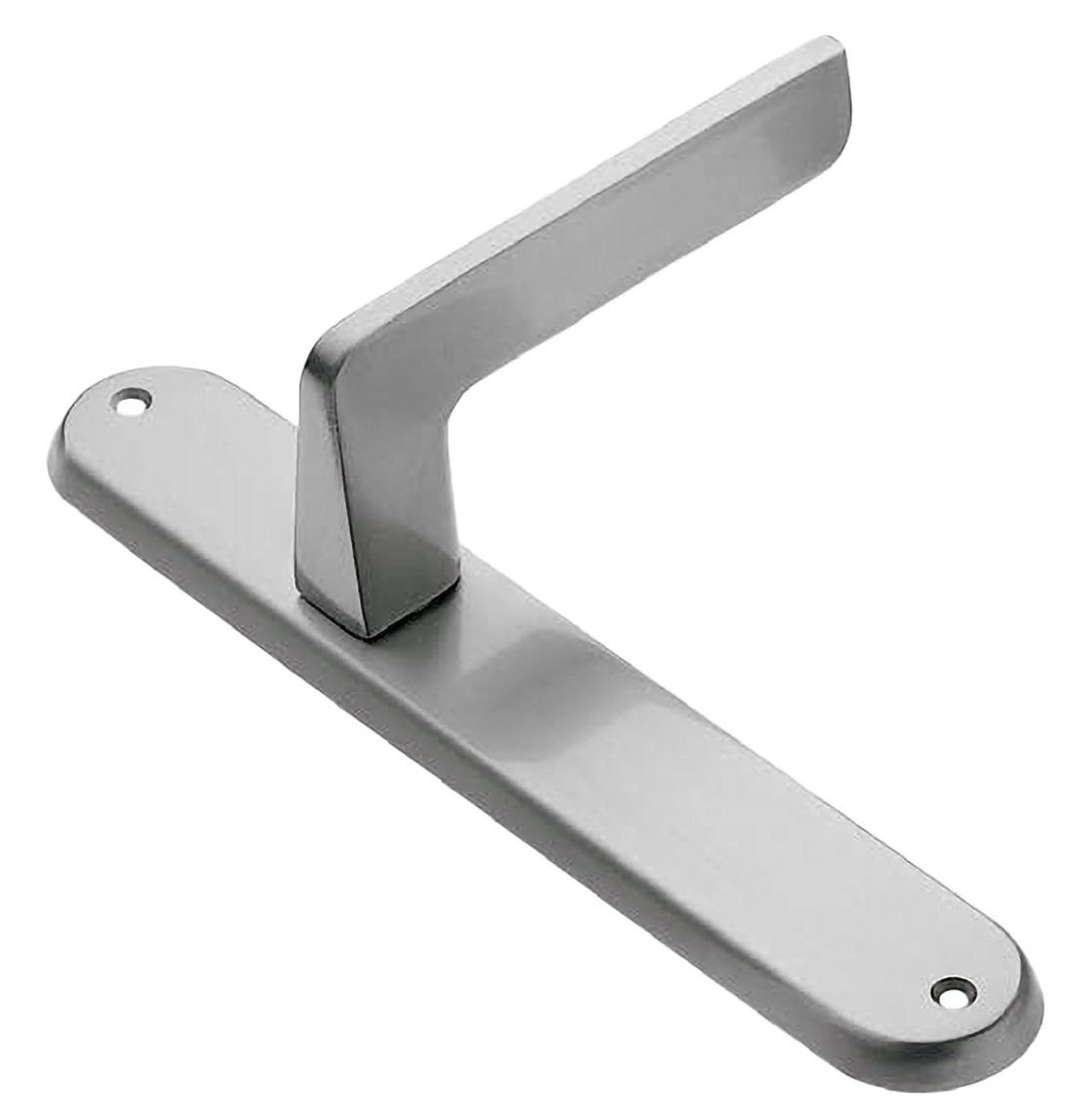 Ручка дверная на планке ROCK PL CSA, цвет матовый хром, латунь фото купить в Хабаровске