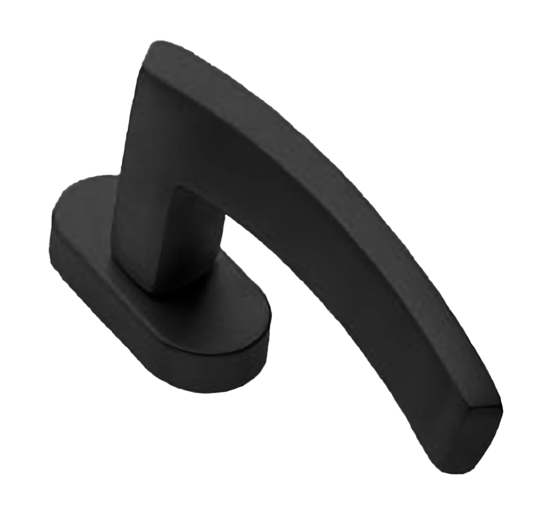 Ручка оконная WIND W1 NERO, цвет - черный фото купить в Хабаровске