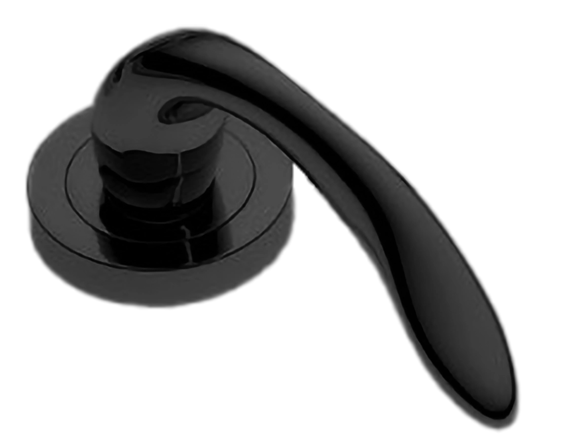 Ручка оконная LEON W1 NERO, цвет - черный фото купить в Хабаровске