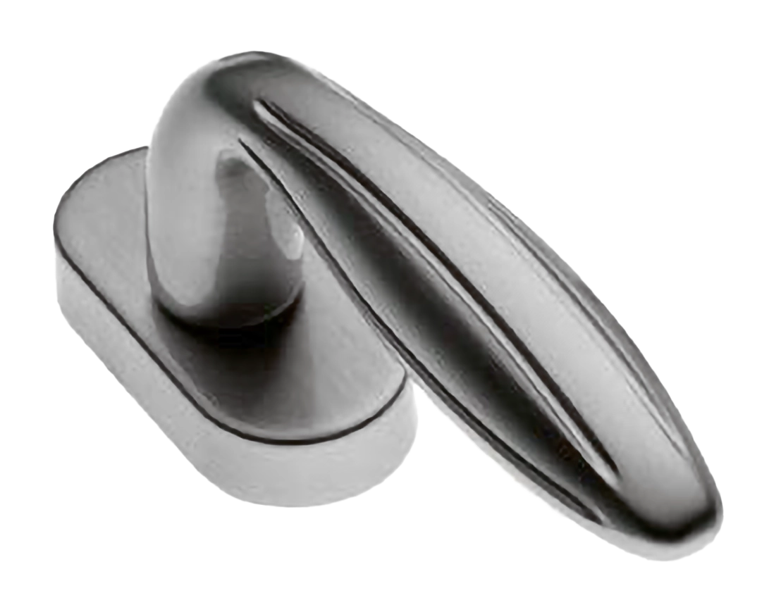 Ручка оконная BUD W1 CSA, цвет - матовый хром фото купить в Хабаровске