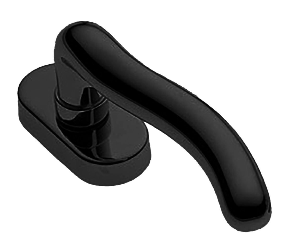 Ручка оконная SNAKE W1 NERO, цвет - черный фото купить в Хабаровске