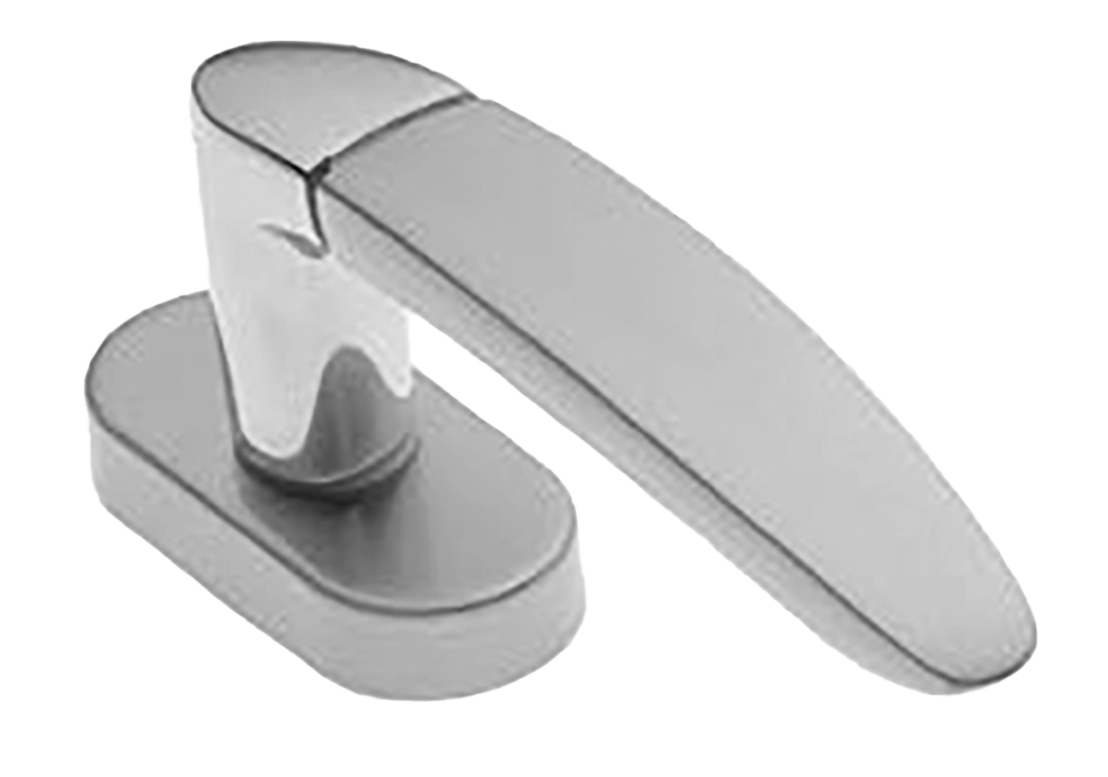 Ручка оконная SAIL W1 CSA/CRO, цвет - матовый хром/хром фото купить в Хабаровске