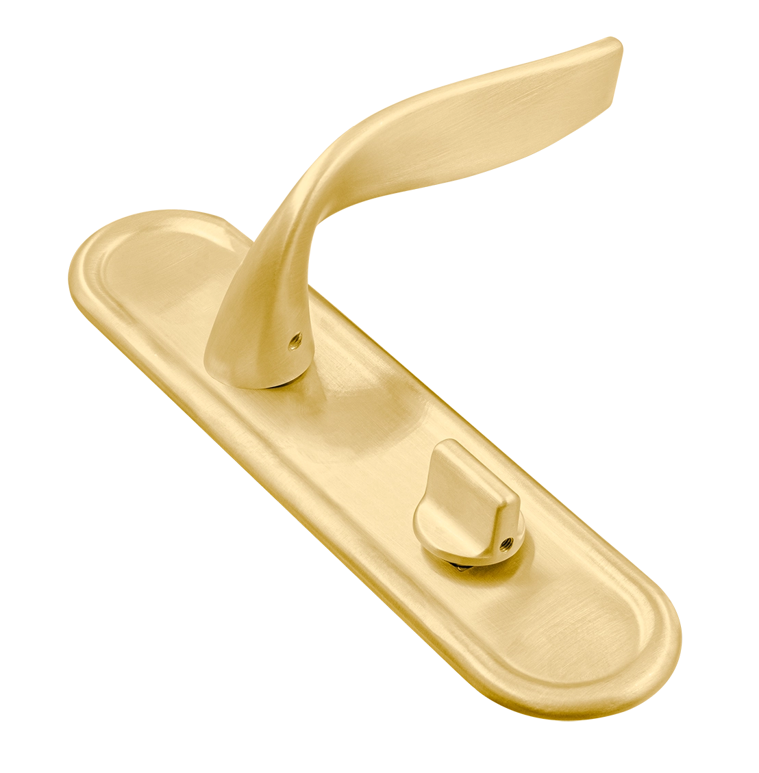 Ручка дверная SKYSCRAPER PLR AH на планке, цвет Осенний мёд/Autumn Honey фото купить Хабаровск