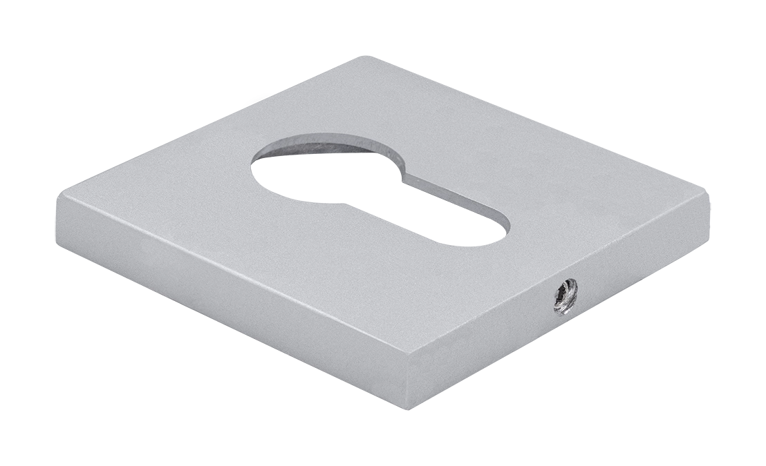 Накладка на замок MH-KH-S6 ASC под евроцилиндр, цвет анодированный матовый хром фото купить Хабаровск