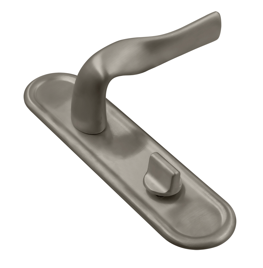 Ручка дверная LVB PLR WC SMI на планке под сантехническую завертку, цвет Весенняя дымка/Spring Mist фото купить Хабаровск