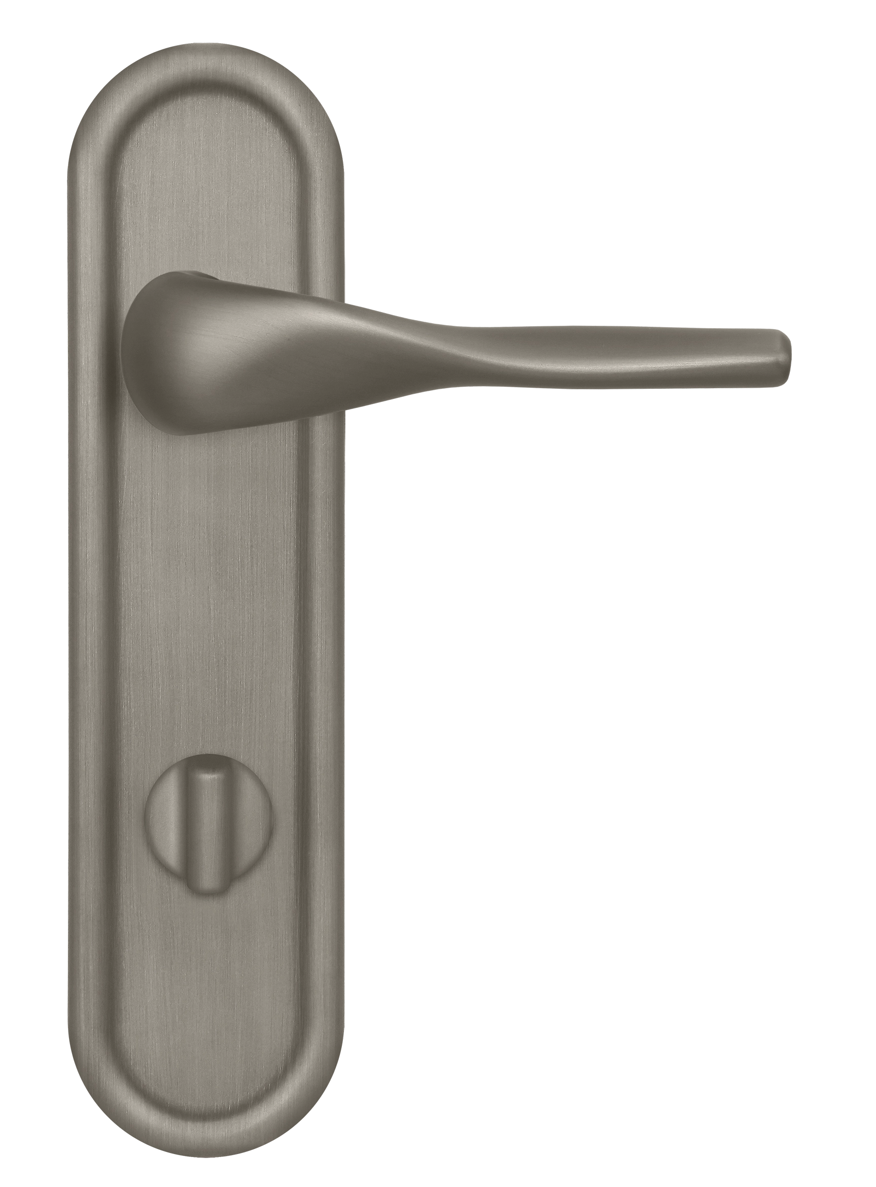 Ручка дверная LVB PLR WC SMI на планке под сантехническую завертку, цвет Весенняя дымка/Spring Mist фото купить в Хабаровске