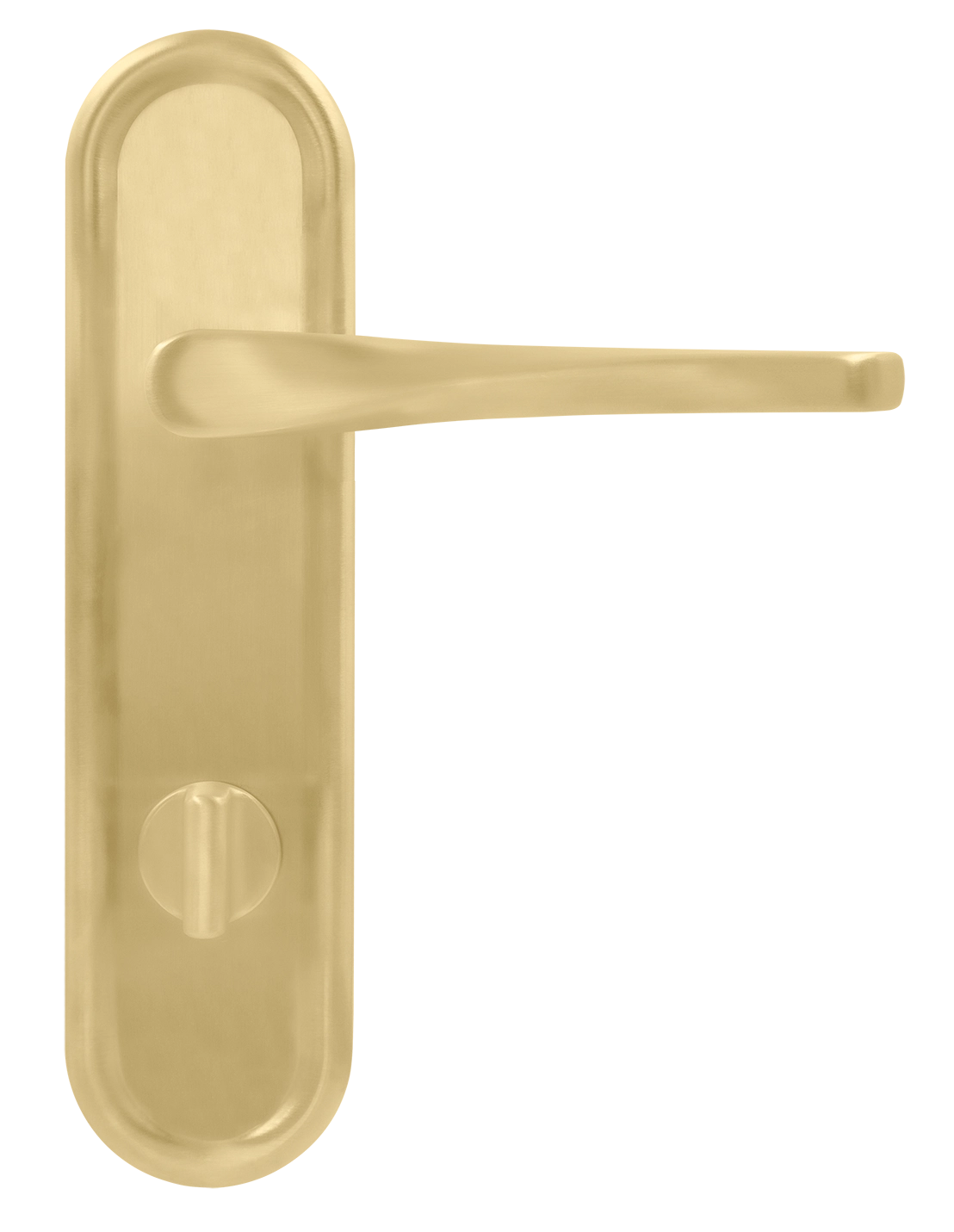 Ручка дверная THE OLYMPICS PLR WC AH на планке под сантехническую завертку, цвет Осенний мёд/Autumn Honey фото купить в Хабаровске