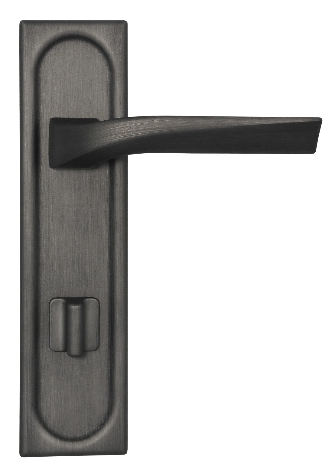 Ручка дверная WD CONCERT HALL PLS WC SST на планке под сантехническую завертку, цвет Летняя гроза/Summer Storm фото купить в Хабаровске