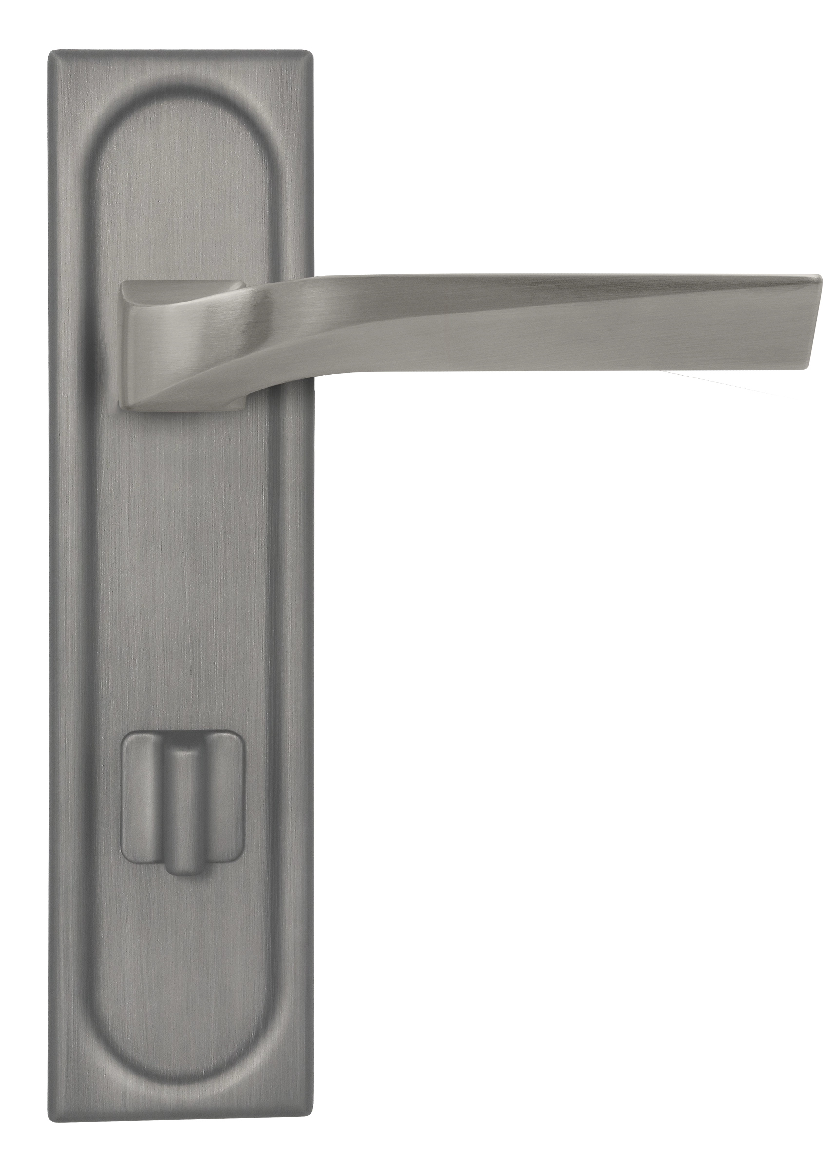 Ручка дверная WD CONCERT HALL PLS WC WF на планке под сантехническую завертку, цвет Зимняя стужа/Winter Frost фото купить в Хабаровске