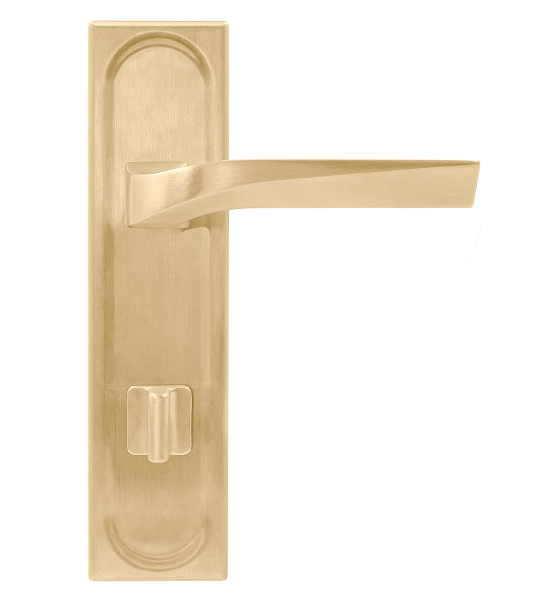 Ручка дверная WD CONCERT HALL PLS WC AH на планке под сантехническую завертку, цвет Осенний мёд/Autumn Honey фото купить в Хабаровске