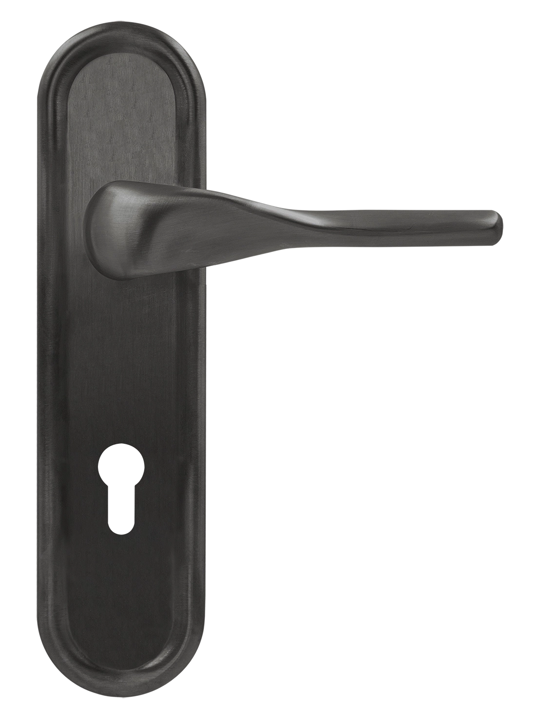 Ручка дверная LVB PLR KH SST на планке под ключевой цилиндр, цвет Летняя гроза/Summer Storm фото купить Хабаровск