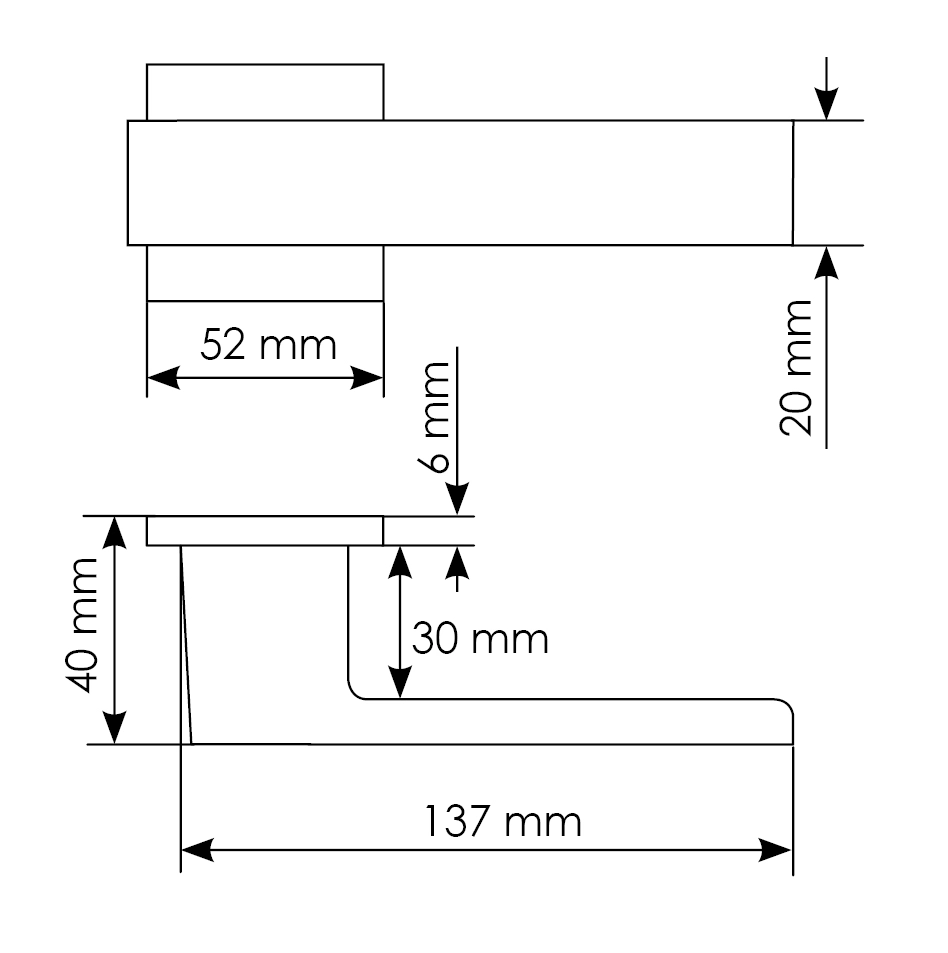 Комплект дверных ручек MH-56-S6 BL с заверткой MH-WC-S6 BL + магнитный замок M1895 BL, цвет черный фото morelli Хабаровск