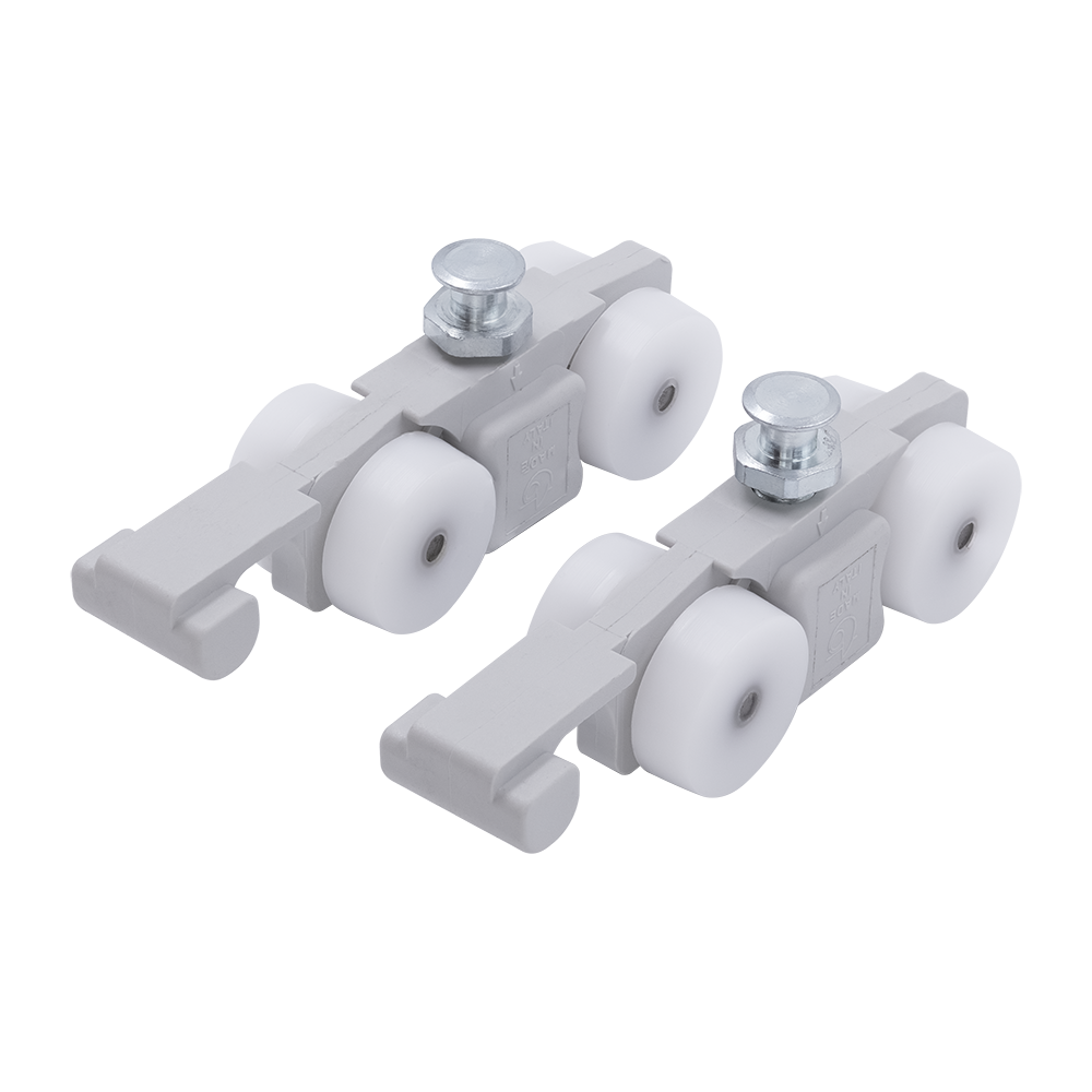 Комплект ролик-стопор SLIDING SET 1-SO 40kg NEW для синхр. открывания, дверь до 40кг фото фурнитура Хабаровск