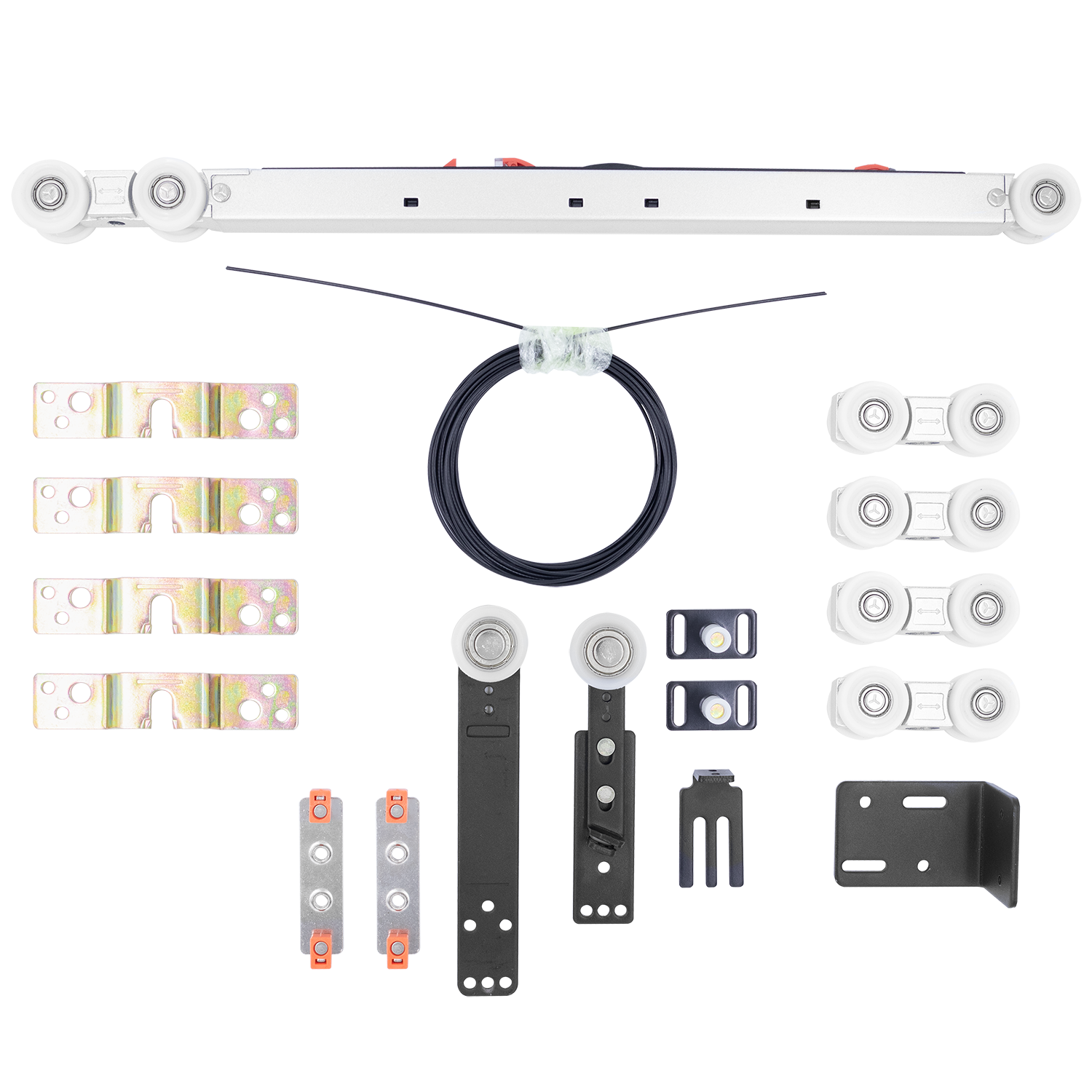 SET-TS 3+1, комплект системы TS для раздвижных дверей на 4 полотна (3 подвижных и 1 стационарное) фото купить Хабаровск