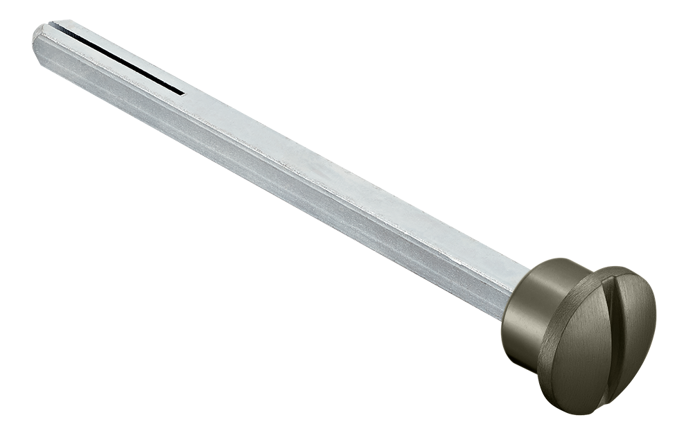 Четырехгранник LUX-SPINDLE-WC 110 ANT 110мм с кнопкой, цвет антрацит фото купить Хабаровск