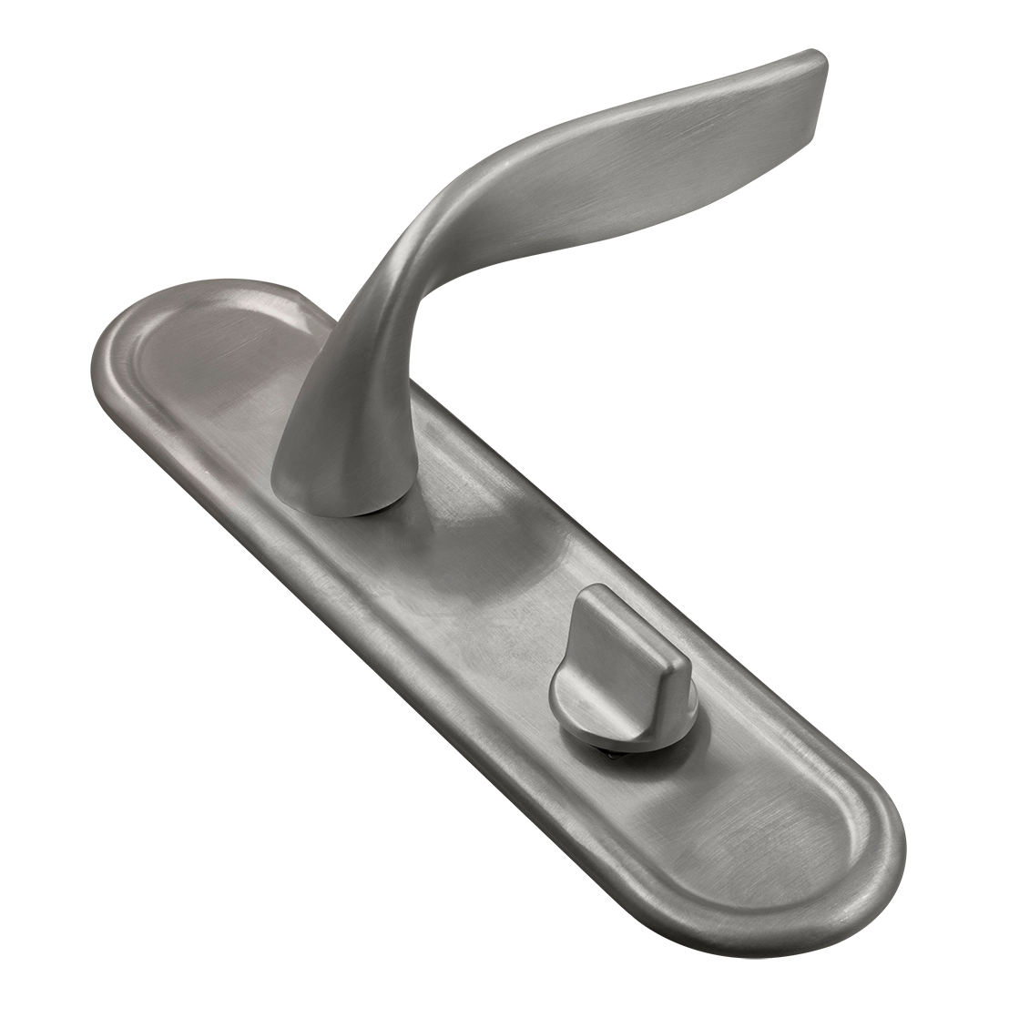 Ручка дверная SKYSCRAPER PLR WF на планке, цвет Зимняя стужа/Winter Frost фото купить Хабаровск