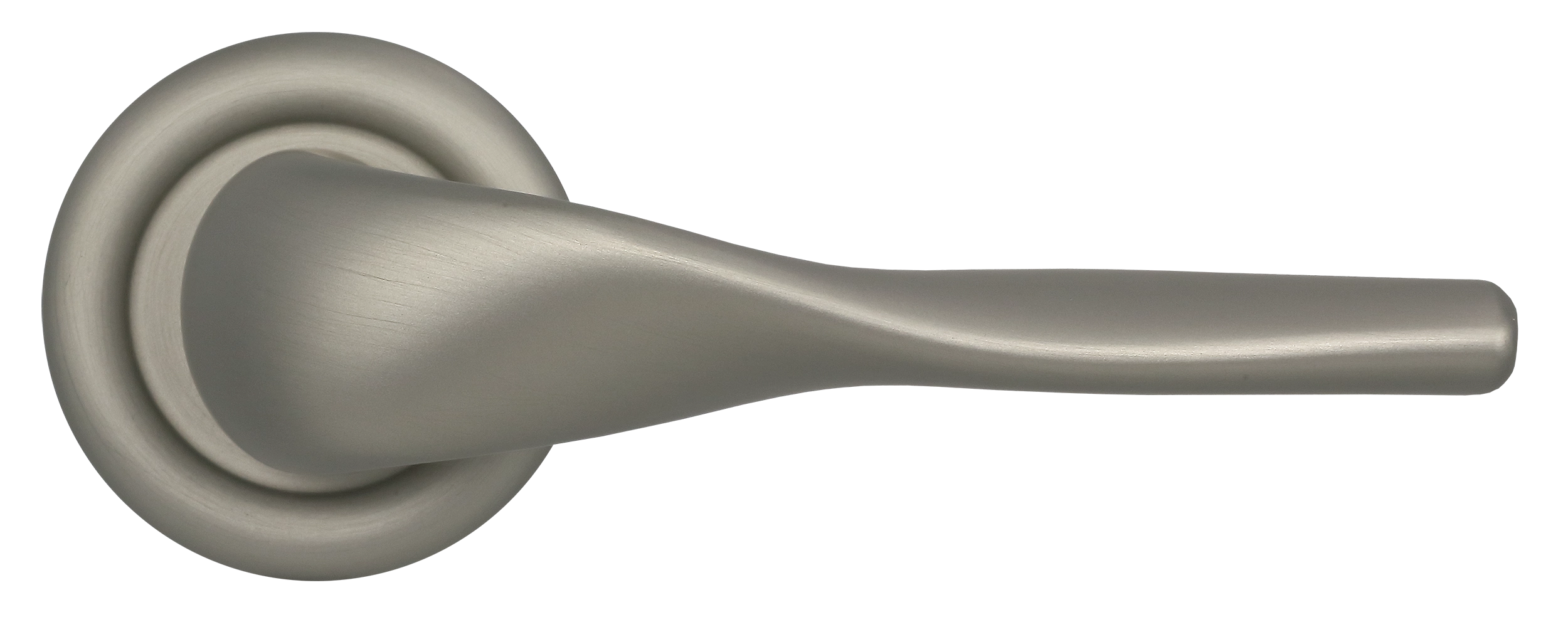 Ручка дверная LVB R7 SMI на круглой розетке, цвет Весенняя дымка/Spring Mist фото купить в Хабаровске