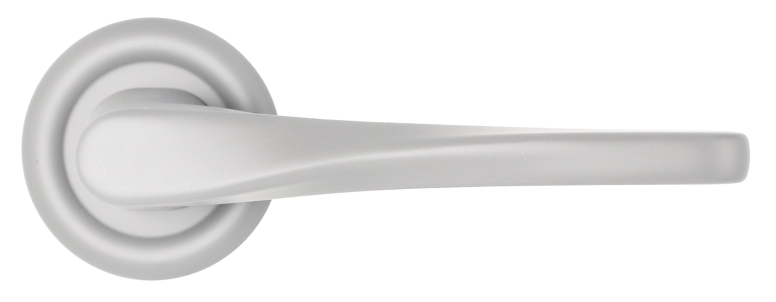 Ручка дверная THE OLYMPICS R7 SSW на круглой розетке, цвет Стокгольмский снегопад/Stockholm Snowfall фото купить в Хабаровске