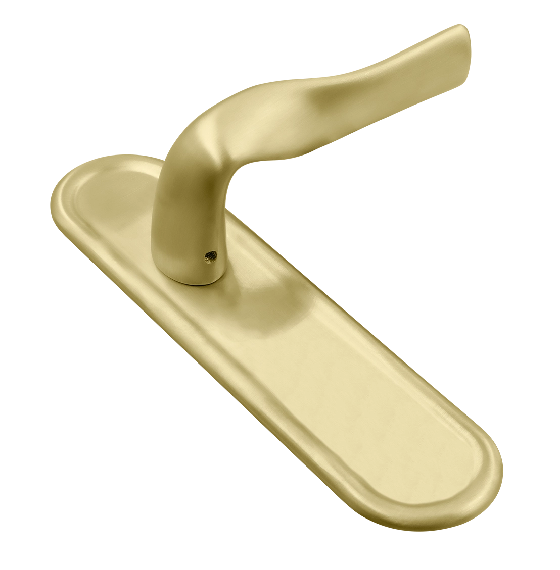 Ручка дверная LVB PLR AH на планке, цвет Осенний мёд/Autumn Honey фото купить Хабаровск