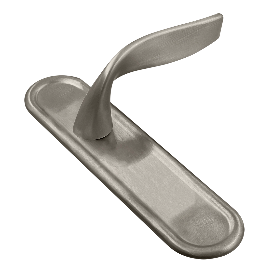 Ручка дверная SKYSCRAPER PLR SMI на планке, цвет Весенняя дымка/Spring Mist фото купить Хабаровск