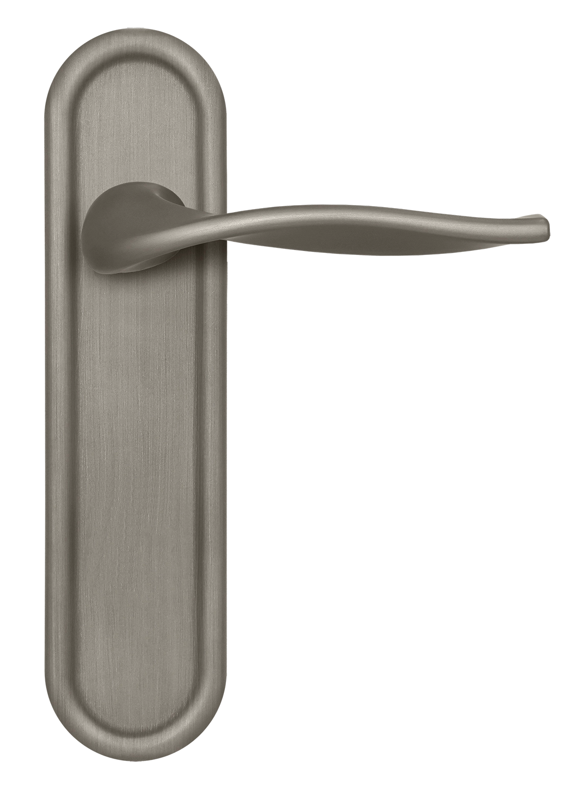 Ручка дверная SKYSCRAPER PLR SMI на планке, цвет Весенняя дымка/Spring Mist фото купить в Хабаровске