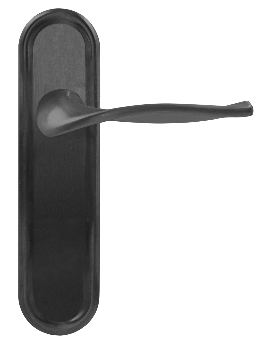 Ручка дверная SKYSCRAPER PLR SST на планке, цвет Летняя гроза/Summer Storm фото купить в Хабаровске