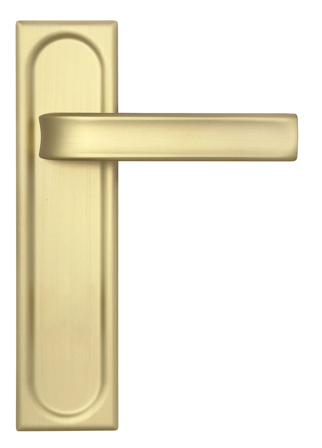 Ручка дверная THE BUS STATION PLS AH на планке, цвет Осенний мёд/Autumn Honey фото купить в Хабаровске