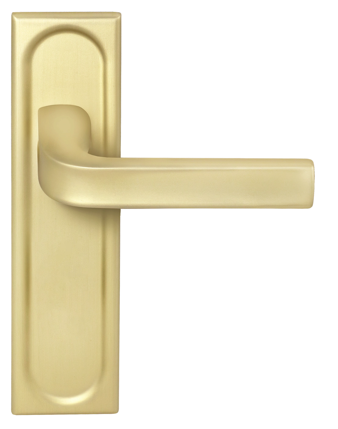 Ручка дверная THE BUS STATION PLS AH на планке, цвет Осенний мёд/Autumn Honey фото фурнитура Хабаровск