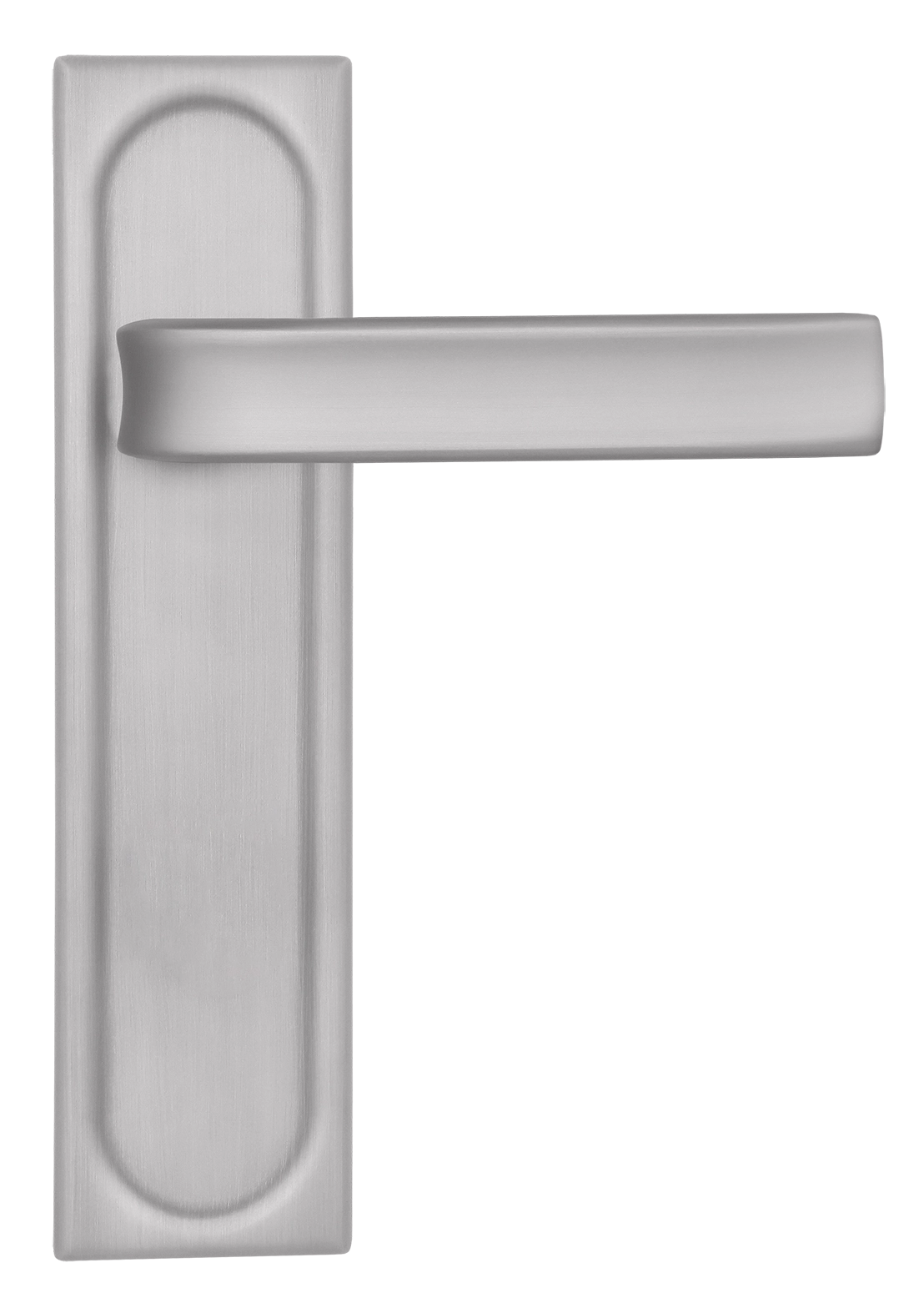 Ручка дверная THE BUS STATION PLS SSW на планке, цвет Стокгольмский снегопад/Stockholm Snowfall фото купить в Хабаровске