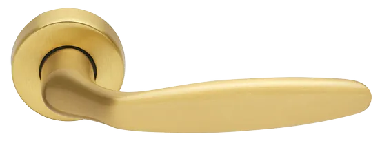 DERBY R3-E OSA, ручка дверная, цвет - матовое золото фото купить Хабаровск