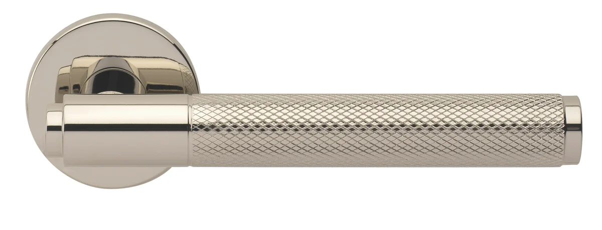 BRIDGE R6 NIS, ручка дверная с усиленной розеткой, цвет -  матовый никель фото купить Хабаровск