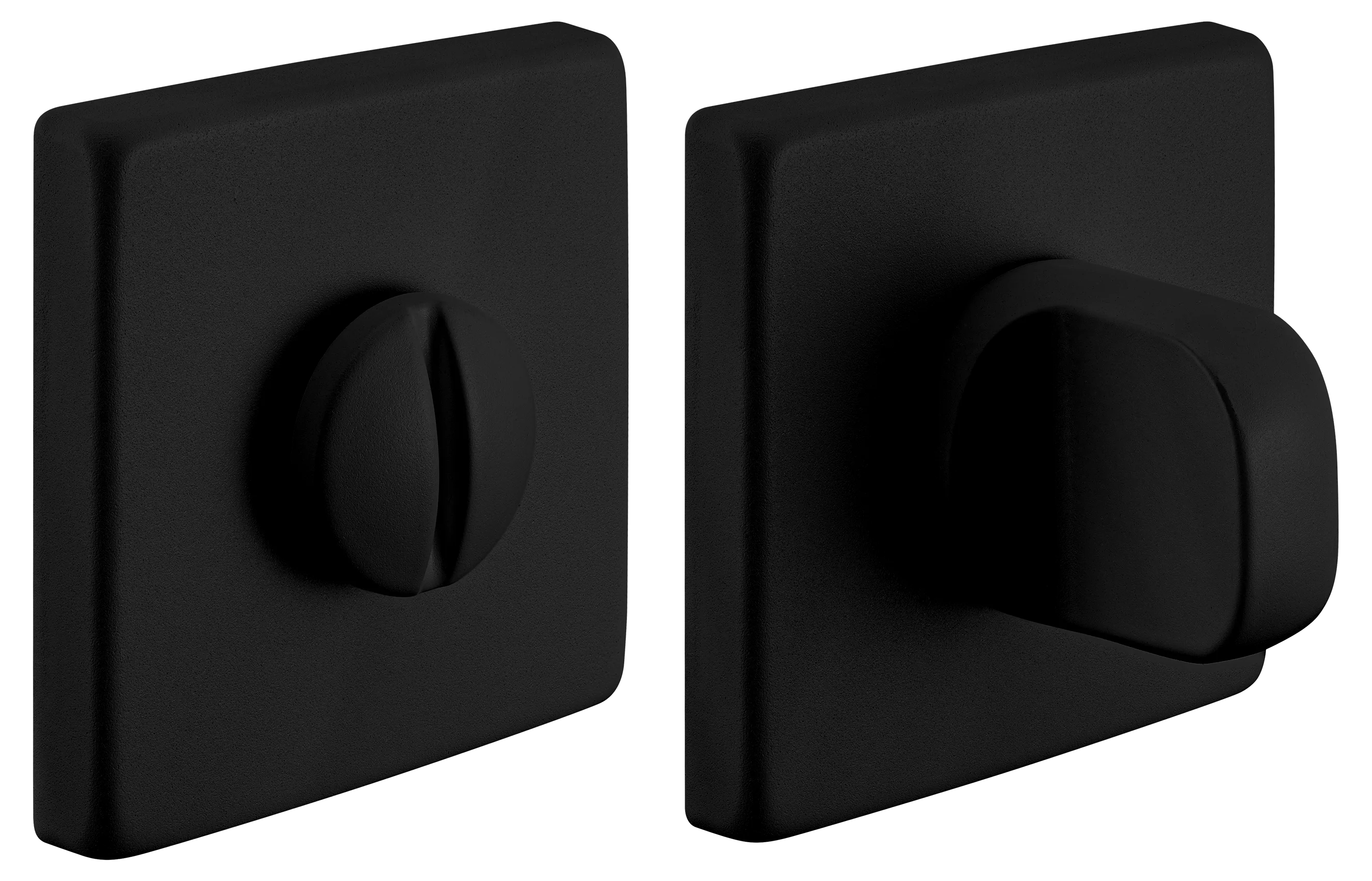 LUX-WC-S5 NERO, завертка дверная, цвет - черный фото купить Хабаровск