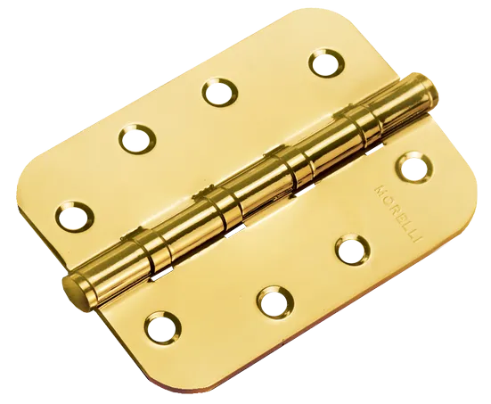 MS-C 100X70X2.5-4BB SG, петля стальная скругленная универсальная, цвет - мат.золото фото купить Хабаровск